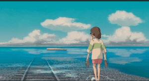 Water on Tracks (scene from "Spirited Away") Water on Tracks (scene from "Spirited Away")