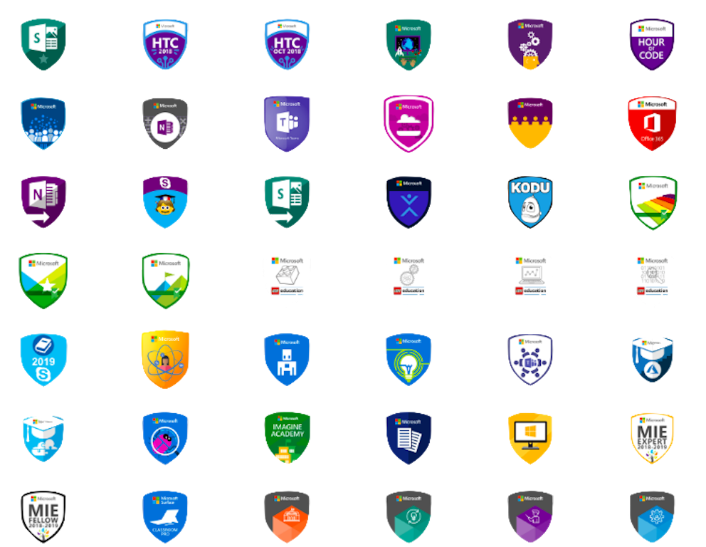 MS badges