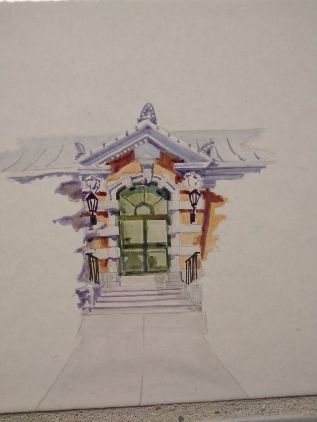 Architectural Renderings on&nbsp;Tiles