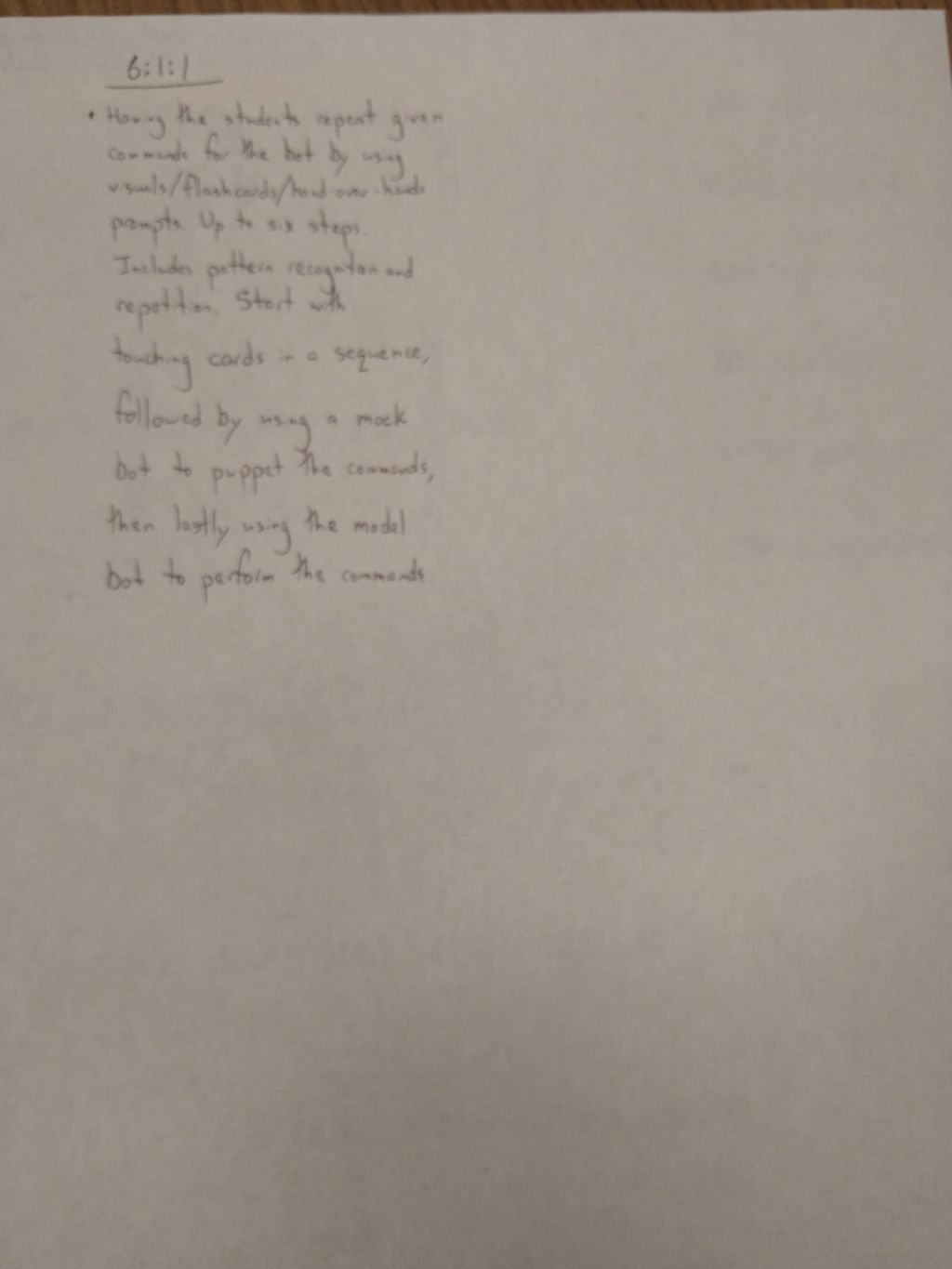 Notes from a Robotics&nbsp;Workshop